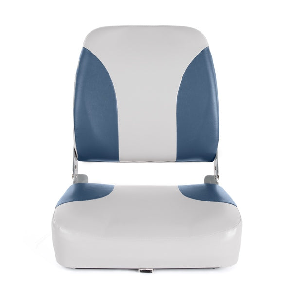 ECONOMY HIGH BACK SEAT GY/BL KIMPEX