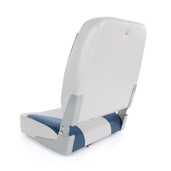 ECONOMY HIGH BACK SEAT GY/BL KIMPEX