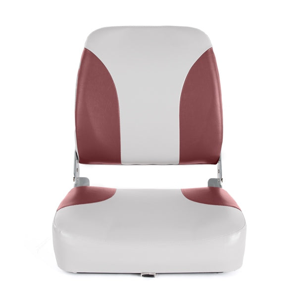ECONOMY HIGH BACK SEAT GY/RD KIMPEX