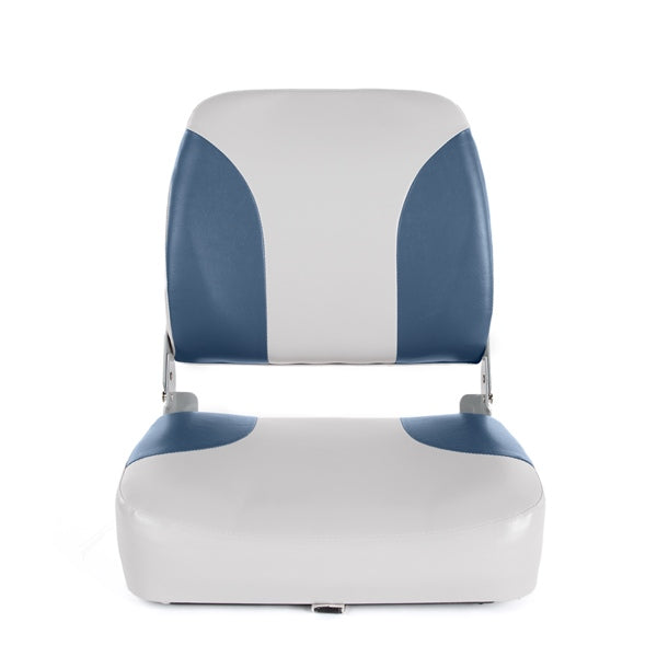 ECONOMY LOW BACK SEAT GY/BL KIMPEX