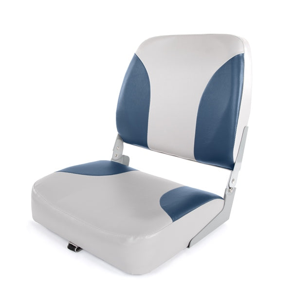 ECONOMY LOW BACK SEAT GY/BL KIMPEX