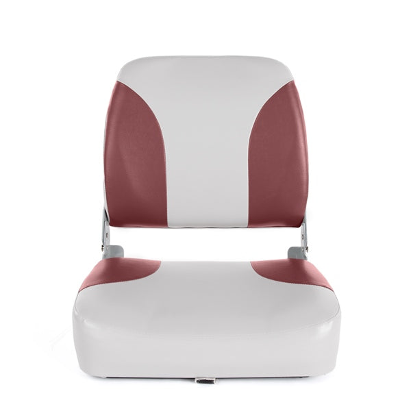ECONOMY LOW BACK SEAT GY/RD KIMPEX