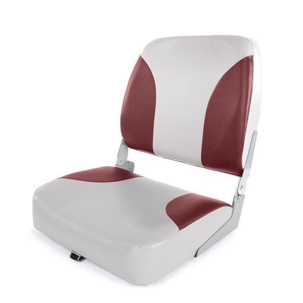 ECONOMY LOW BACK SEAT GY/RD KIMPEX