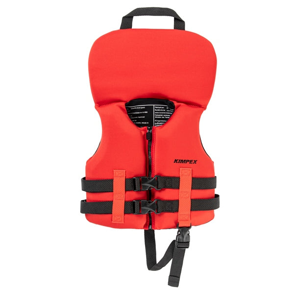 LIFE JACKET NEOPRENE INFANT RD/BK