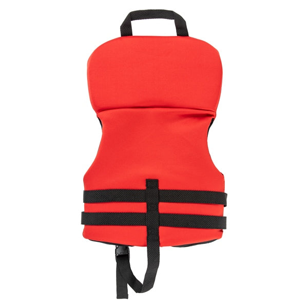 LIFE JACKET NEOPRENE INFANT RD/BK