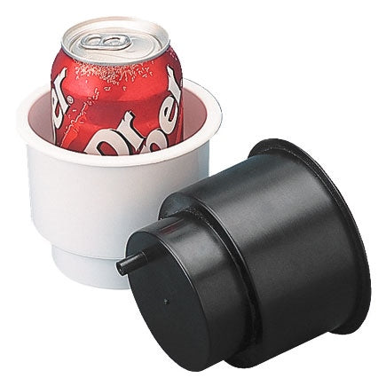 DRINK HOLDER WITH DRAIN - GRAY