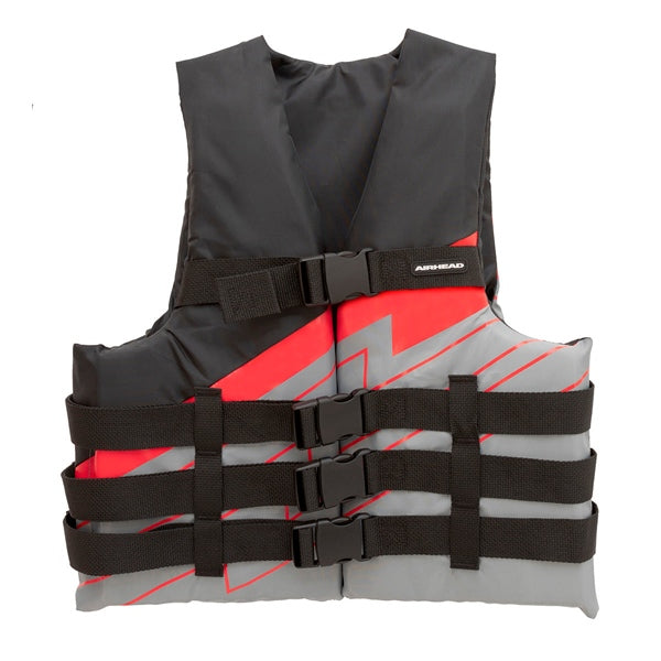 LIFE JACKET BOLT 4 BUCKLE S/M RD/BK/GY