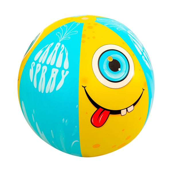 INFLATABLE SPRINKLER BALL BL/YE