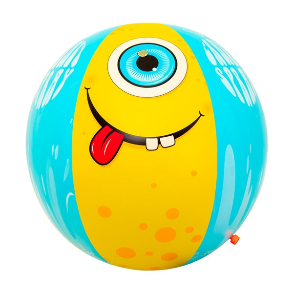 INFLATABLE SPRINKLER BALL BL/YE