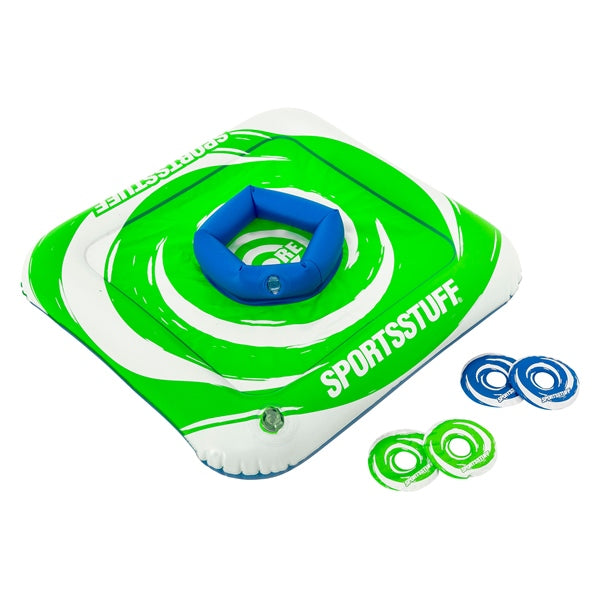 INFLATABLE WASHER TOSS GR/BL/WH