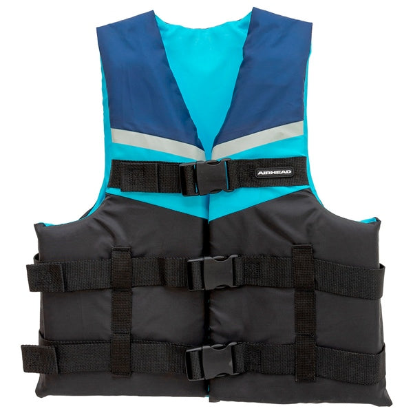 LIFE JACKET VIBE 3 BUCKLE S/M BL/BK