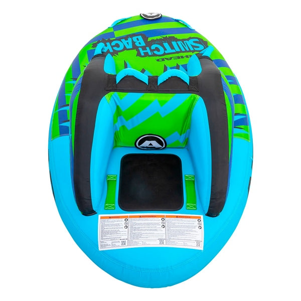 TOWABLE SWITCHBACK 2P BL/GR AIRHEAD