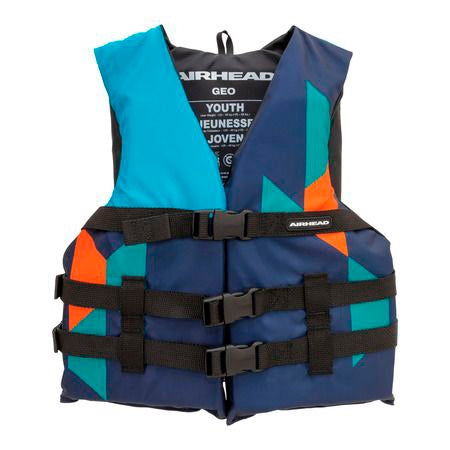 LIFE JACKET GEO BL/OG YTH