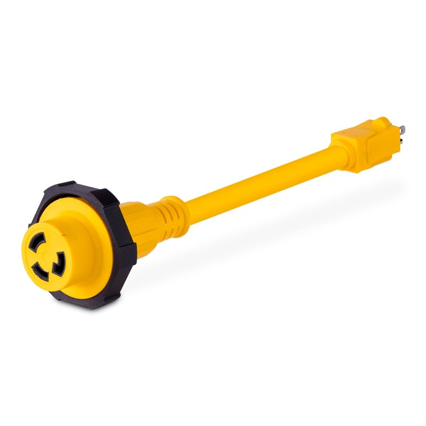 PIGTAIL ADAPTER 15A MALE TO 30A FEMALE