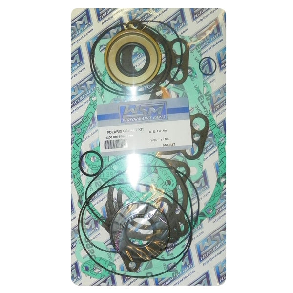 CASE CARB GASKET KIT BK/RD POL