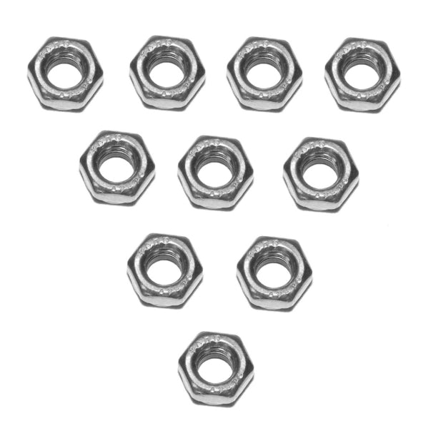 NYLON LOCK NUT 6MM SST QTY10
