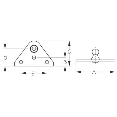 SSFLUSH GAS LIFT MOUNT