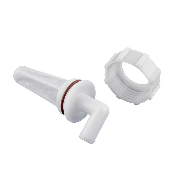 FUEL FILTER J/E 90-175HP 60DEG W/NUT