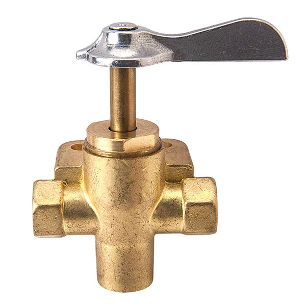 FNPT VALVE 3 WAY 1/4"