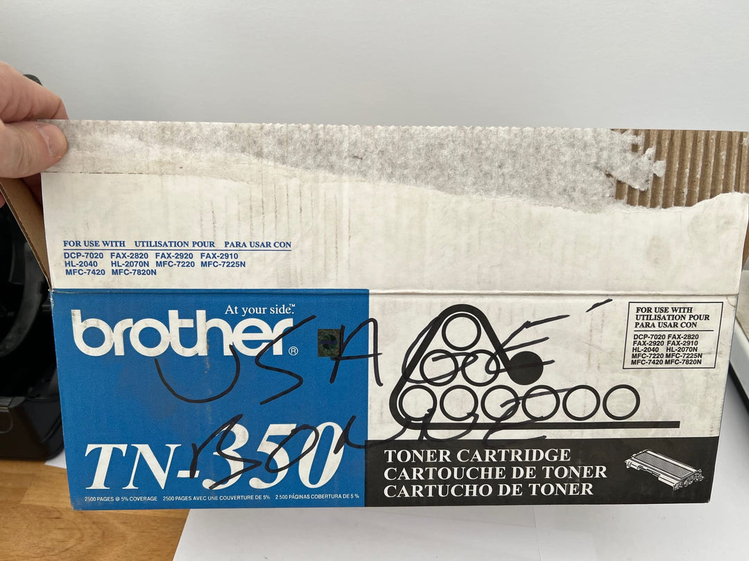 Brother TN-350 OEM Toner Cartridge - 2,500 Pages (TN350) [Office Product]
