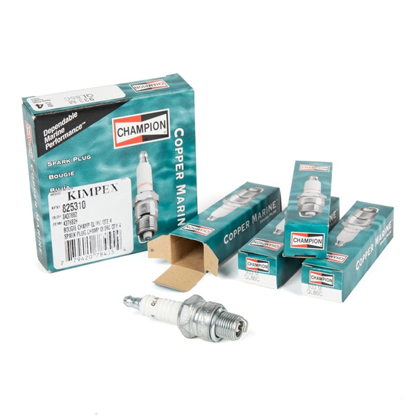 SPARK PLUG CHAMP QL86C QTY 4