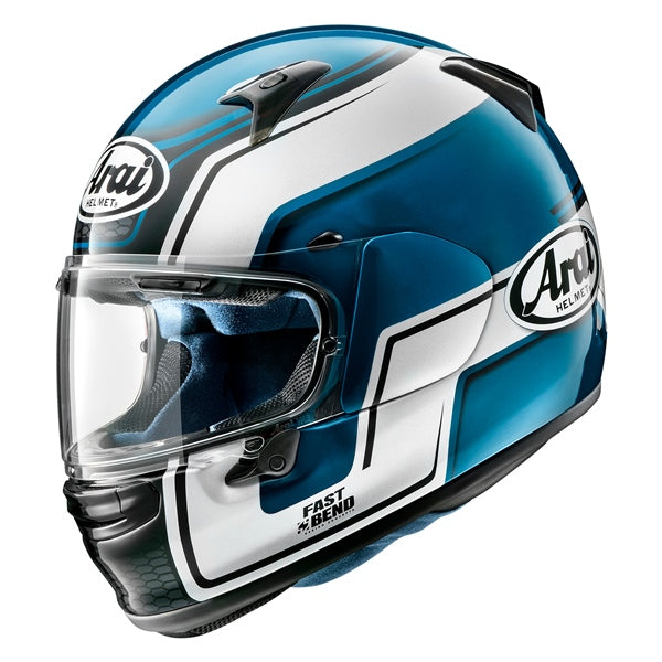 HELM REGENT-X BEND BL/SI S ARAI