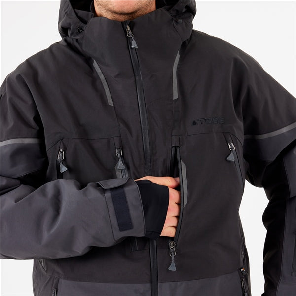 JACKET CONTEGO 3IN1 JET BK S TOBE