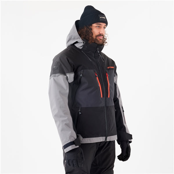 JACKET CONTEGO 3IN1 GUNMETAL 4XL TOBE
