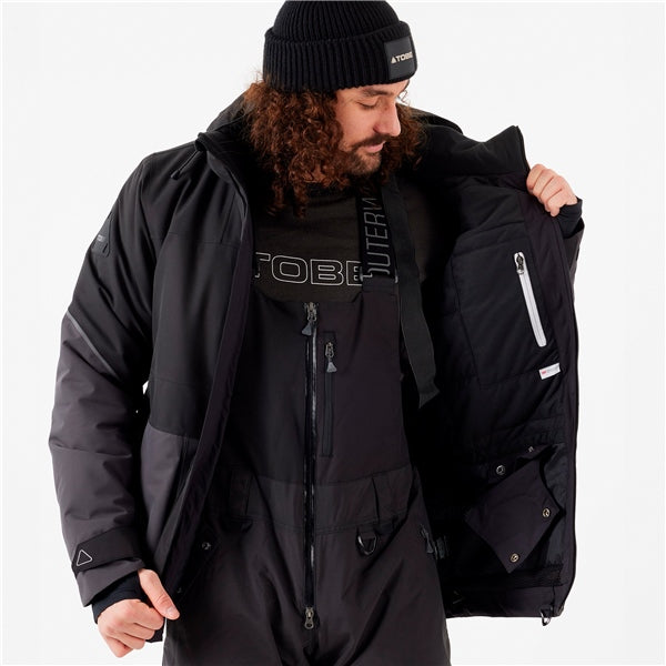 JACKET ARCTOS INSULATED JET BK 2XS TOBE