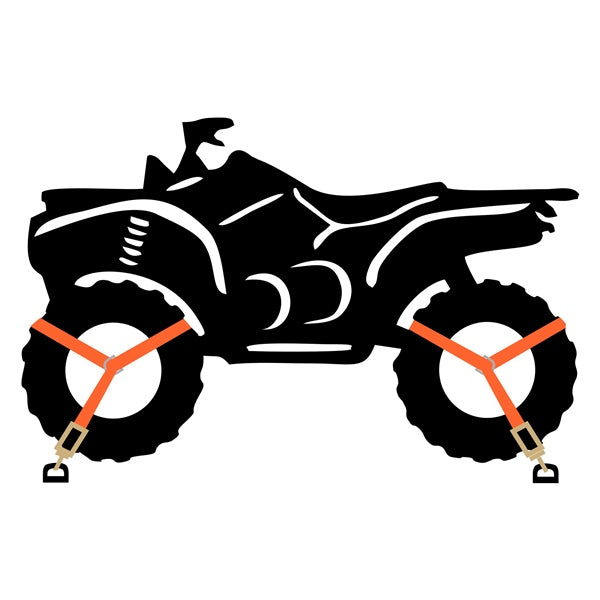 STRAP KIT ATV/UTV QTY4