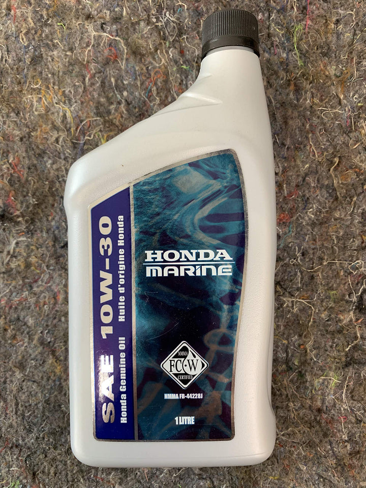 Honda 08207-10W30MFC-W SAE 10W-30 MARINE OIL by Honda