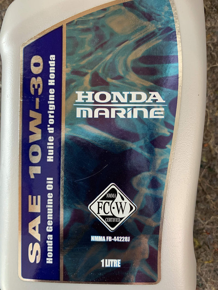 Honda 08207-10W30MFC-W SAE 10W-30 MARINE OIL by Honda
