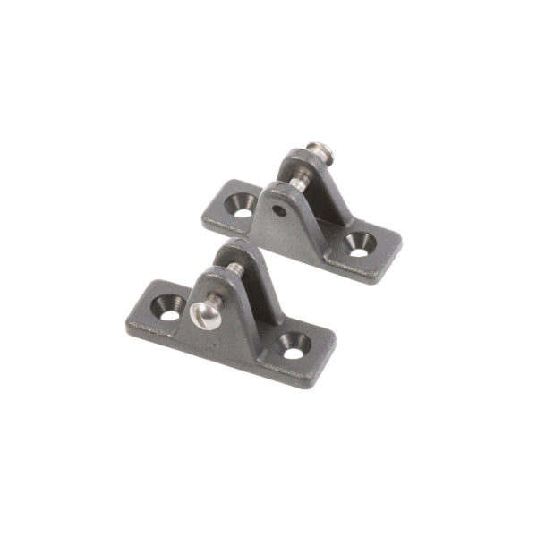 DECK HINGE BLK ANGLE (PR)
