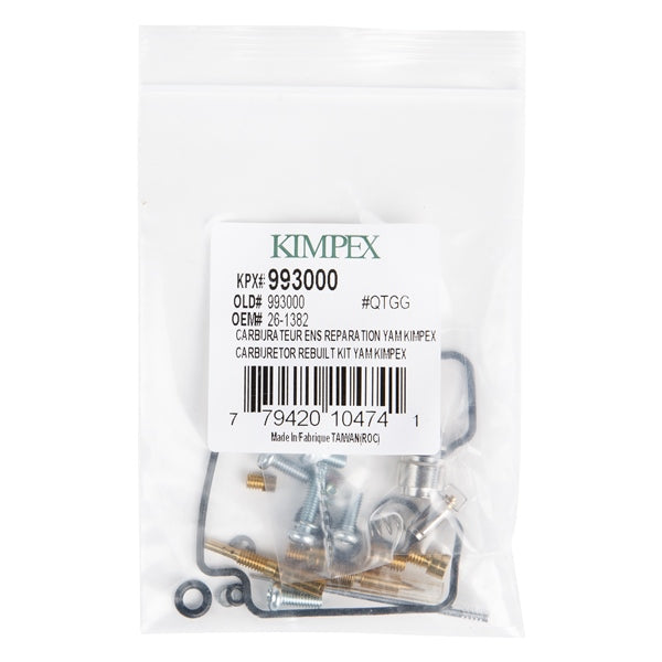 CARBURATOR REBUILD KIT YAM KIMPEX