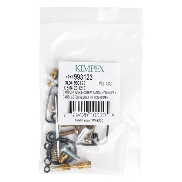 CARBURATOR REBUILD KIT HON KIMPEX