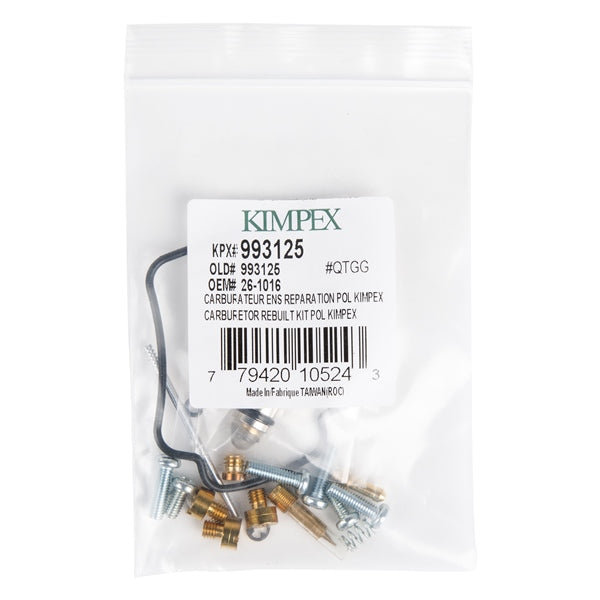 CARBURATOR REBUILD KIT POL KIMPEX