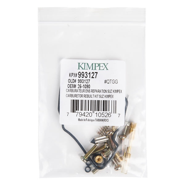 CARBURATOR REBUILD KIT SUZ KIMPEX