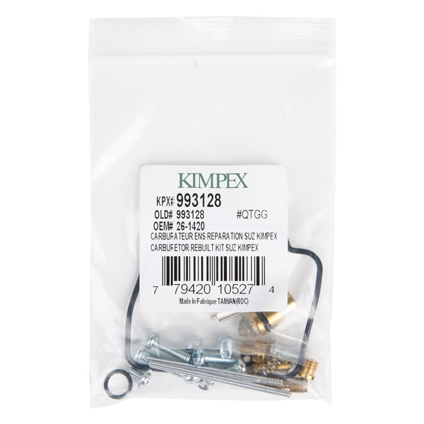 CARBURATOR REBUILD KIT SUZ KIMPEX