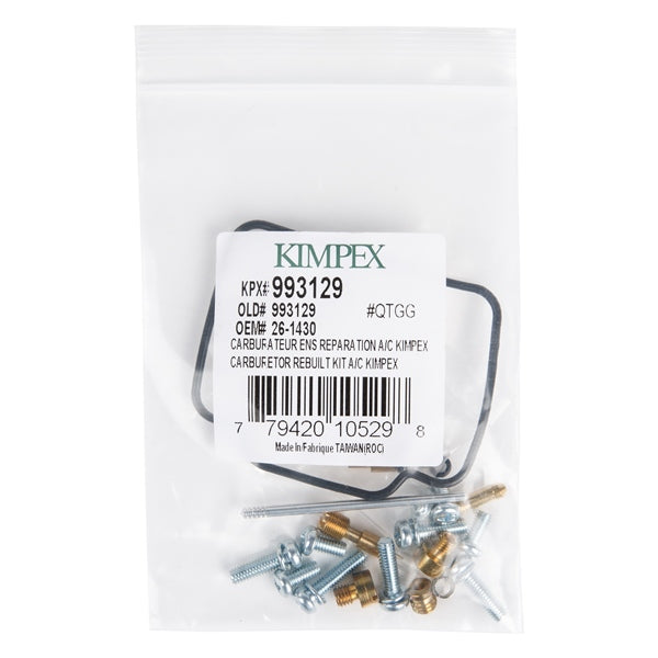 CARBURETOR REBUILT KIT A/C KIMPEX