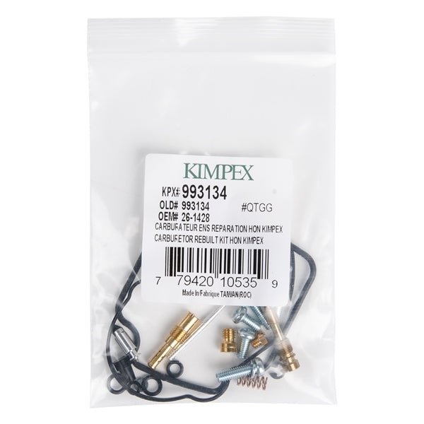 CARBURETOR REBUILT KIT HON KIMPEX