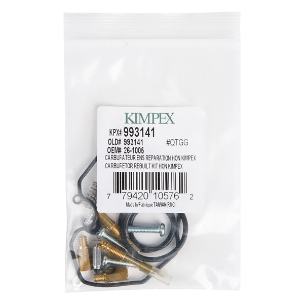 CARBURATOR REBUILD KIT HON KIMPEX
