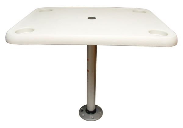 TABLE THREAD-LOCK RECT KIT 16 X 28" WH