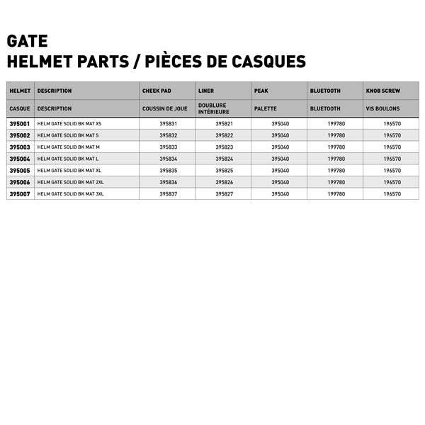 HELM GATE SOLID BK MAT 3XL LS2