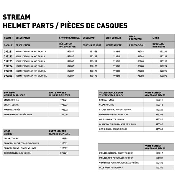 HELM STREAM LUX MAT BK/PI 2XL LS2