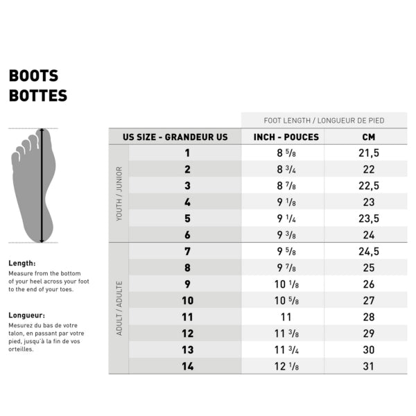 LINER BOOT SENTINEL MEN BK 8