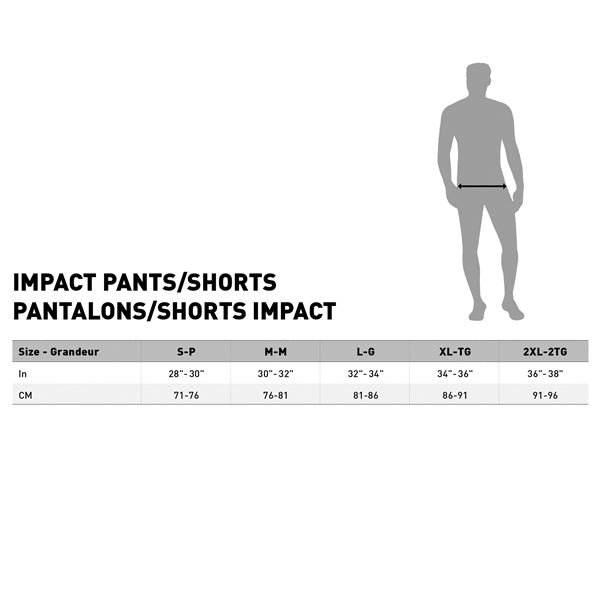 SHORTS IMPACT 3DF 5.0 L LEATT