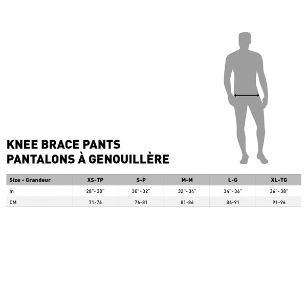 KNEE BRACE PANT XL/2XL 36-39" LEATT