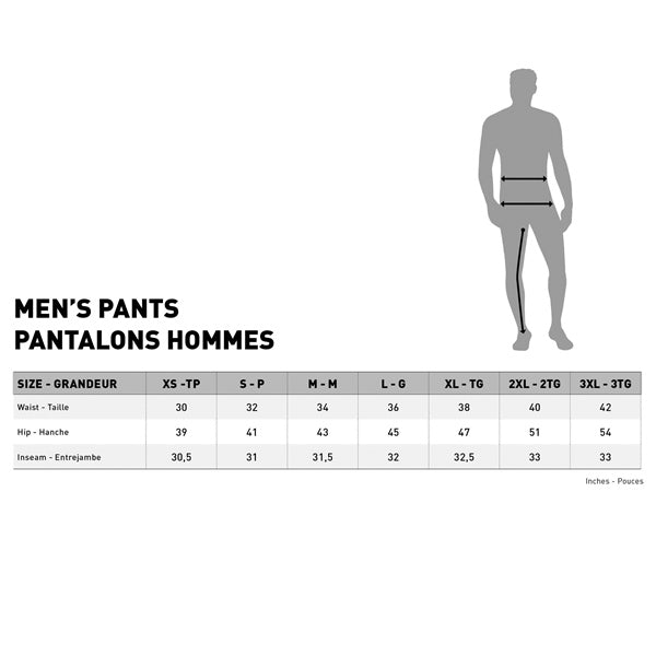 HEATED UNDERWEAR BOT PRIMER MEN BK 2XL